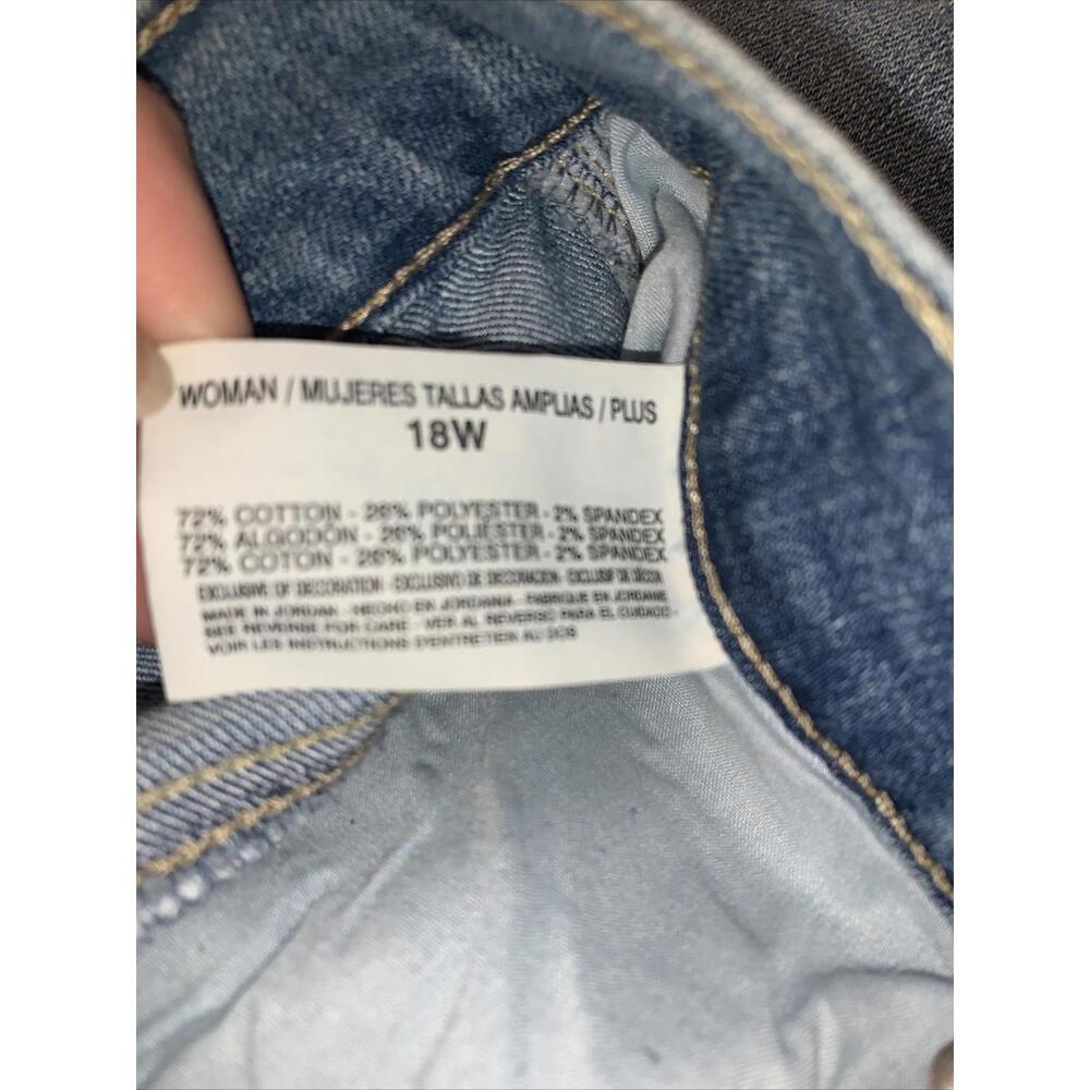 Gloria Vanderbilt Amanda Stretch Slimming Blue Jeans Size 18 NWT-6197 - Picture 10 of 10